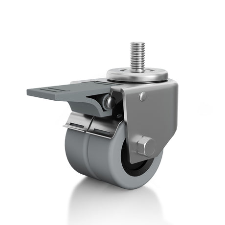 Patioslife Ruote Piroettanti in Acciaio Inox – Mobilità Fluida e Sicura per la Base del Tuo Ombrellone