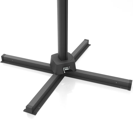 Patioslife Base a Croce per Ombrellone a Braccio – Stabilità Assoluta per il Tuo Spazio Esterno