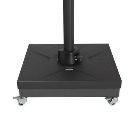 Patioslife Ruote Piroettanti in Acciaio Inox – Mobilità Fluida e Sicura per la Base del Tuo Ombrellone