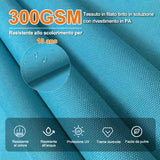 Patioslife Aegis Premium Ombrellone a Braccio con Luci LED a Striscia su Tutte le Stecche, Stecche in Fibra di Vetro, Palo in Alluminio Verniciato a Polvere e Copertura Protettiva – Ombrellone da Giardino e Patio di Lusso per Esterni