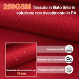 Patioslife Aegis Pro™ Ombrellone a Braccio con Base Incrociata, Struttura Robusta e Palo in Alluminio Verniciato a Polvere – Ombrellone da Giardino e Patio per Esterni