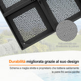 Patioslife - Base per Ombrellone a Braccio fino a 400kg | Supporto Carrellato Modulare con Ruote e Freno, Compatibile serie Aegis e Ombrelloni a Sbalzo